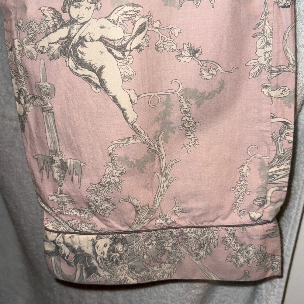 Pink Patterned Pajama Set - Picture 6 of 6